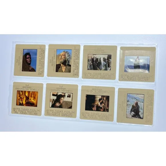 TNT Movie Press Kit Abraham 1993 Richard Harris Barbara Hershey Miniseries